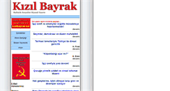Desktop Screenshot of kizilbayrak.org